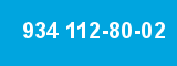 934 112-80-02 934 112-80-02